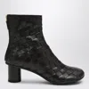 Bottega Veneta Fondant Intrecciato Atomic Boot In Brown
