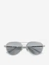 Bottega Veneta Forte Aviator Sunglasses In Gray