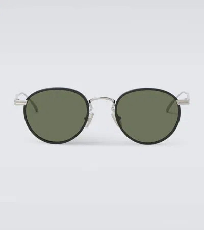 BOTTEGA VENETA FORTE PANTHOS ROUND SUNGLASSES