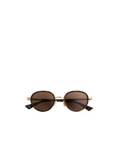 Bottega Veneta Forte Panthos Sunglasses In Brown