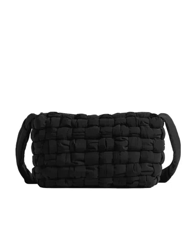 Bottega Veneta Friday Cassette Satchel Bag In Black