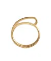Bottega Veneta Frills Bracelet In Yellow