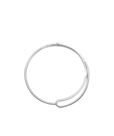 Bottega Veneta Frills Necklace In Silver