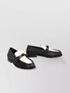 Bottega Veneta Front Knot Leather Loafers