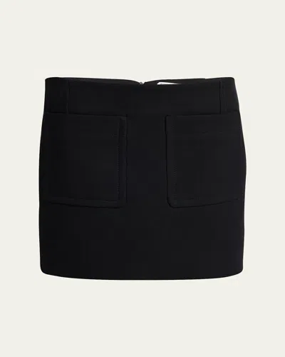 BOTTEGA VENETA FRONT-POCKETS MINI PENCIL SKIRT
