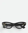 Bottega Veneta Full-frame Flat Mirror In Black