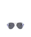 Bottega Veneta Full-frame Pilot Sunglasses In Black