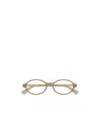 Bottega Veneta Full Frame Plain Mirror In Nude