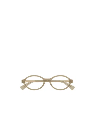 Bottega Veneta Full Frame Plain Mirror In Green