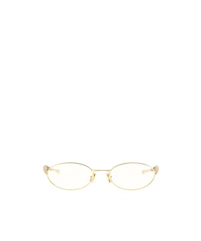 Bottega Veneta Full Frame Plain Mirror In Yellow