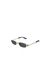 Bottega Veneta Full Frame Sunglasses In Black