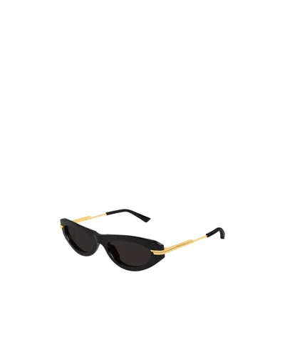 Bottega Veneta Full Frame Sunglasses In Black