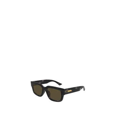 Bottega Veneta Full Frame Sunglasses In Black