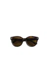 Bottega Veneta Full Frame Sunglasses In Black