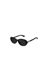 Bottega Veneta Full Frame Sunglasses In Black