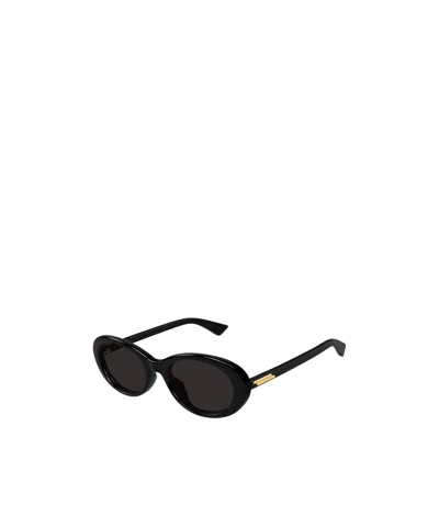 Bottega Veneta Full Frame Sunglasses In Black