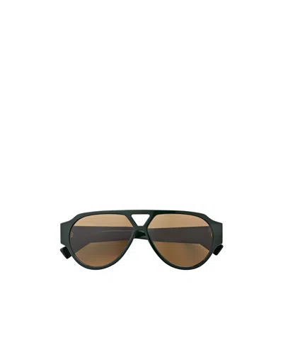 BOTTEGA VENETA BOTTEGA VENETA EYEWEAR AVIATOR FRAME GLASSES