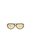 Bottega Veneta Women Metallic Sunglasses With Cut-out Motif On The Temples And Knot Detail On The Te In White