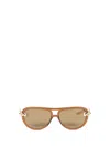 Bottega Veneta Women Knot Sunglasses In Brown