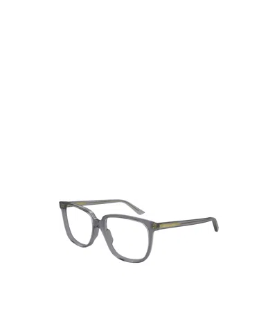 Bottega Veneta Full Frame Sunglasses In Gray
