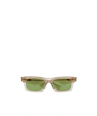 Bottega Veneta Ribbon Square-frame Acetate Sunglasses In Brown