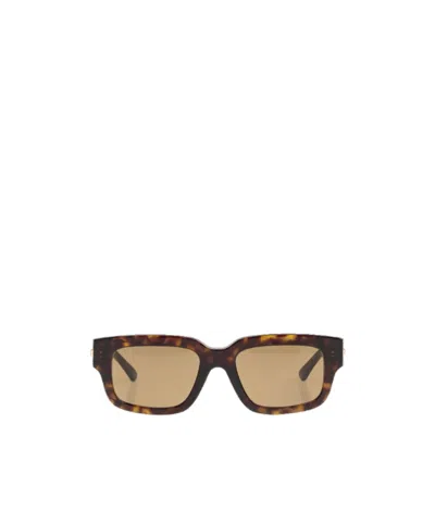Bottega Veneta Full-frame Sunglasses In Nude