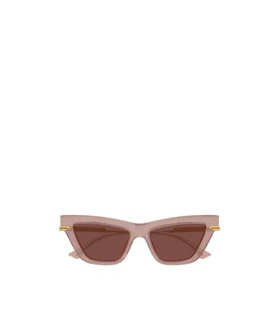BOTTEGA VENETA BOTTEGA VENETA EYEWEAR CAT-EYE FRAME SUNGLASSES
