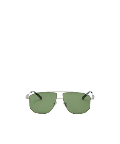 Bottega Veneta Full-frame Sunglasses In Green