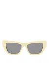 Bottega Veneta Angle Sunglasses In Marrón