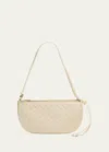 Bottega Veneta Gemelli Double Pouch Shoulder Bag In 9195 Sea Salt-m B