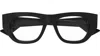 Bottega Veneta Geometric Frame Flat Mirror In Black