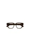 Bottega Veneta Geometric Frame Flat Mirror In Black