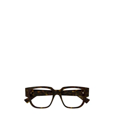 Bottega Veneta Geometric Frame Flat Mirror In Black