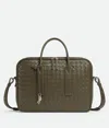 Bottega Veneta Leather Intrecciato Getaway Briefcase