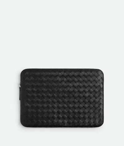 Bottega Veneta Getaway Document Case In Black