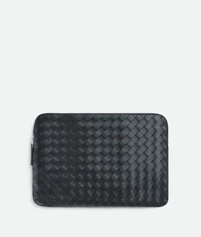 Bottega Veneta Getaway Document Case In Shadow