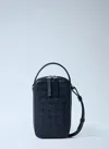 Bottega Veneta Getaway Phone Crossbody Bag In Black