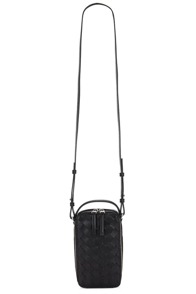 Bottega Veneta Getaway Phone Pouch Avenue Intrecciato 15 In Multi