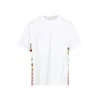 Bottega Veneta Checkered Tshirt Made Of Soft Cotton Jersey In White