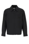 Bottega Veneta Slate Wool Jacket In Black