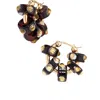 BOTTEGA VENETA BOTTEGA VENETA GLASS BEADED HOOP EARRINGS