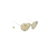 Bottega Veneta Full Frame Sunglasses In Neutral