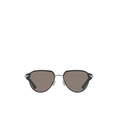 Bottega Veneta Glaze Aviator Sunglasses Women In Black