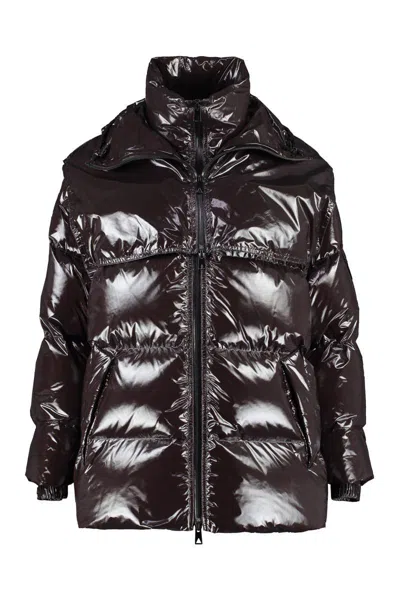 BOTTEGA VENETA BOTTEGA VENETA GLOSSY NYLON DOWN JACKET