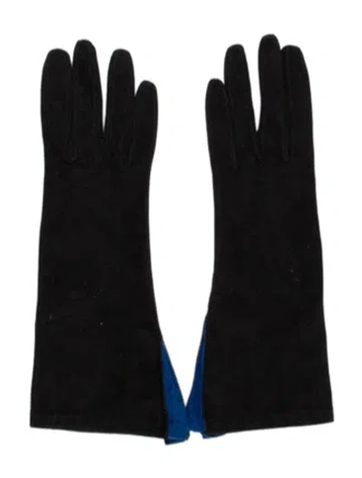 Pre-owned Bottega Veneta Gloves In Black