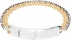 Bottega Veneta Gold & Silver Detail Chain Bracelet In 8119