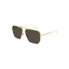 Bottega Veneta Ottega Veneta Sunglasses Bv1012s In Gold