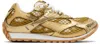 Bottega Veneta Orbit Metallic-effect Sneakers