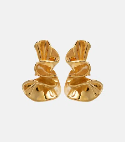 Bottega Veneta Gold-plated Sterling Silver Earrings