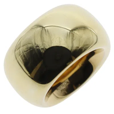 Pre-owned Bottega Veneta Gold Silver 925 Band Ring ()